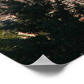 Mt. Hood van de Vista-brug in de winter Poster (Hoek)