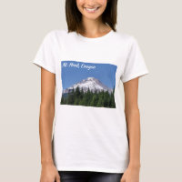 Mt. Hood van Mount Hood Ski Bowl T-Shirt