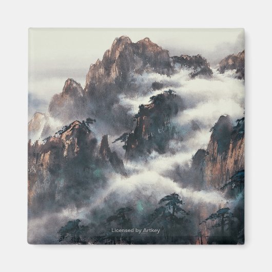 MT. HUANG SHAN MAGNEET (Voorkant)