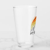 Mt. Hunter Alaska Retro Glas (Rechts)