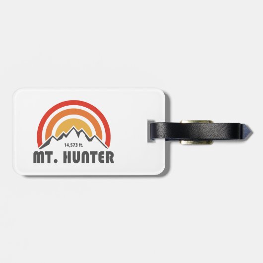 Mt. Hunter Bagagelabel (Achterkant horizontaal)