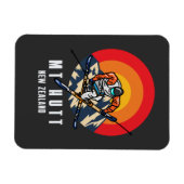 Mt Hutt Nieuw-Zeeland Magneet (Horizontaal)