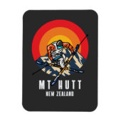 Mt Hutt Nieuw-Zeeland Magneet (Verticaal)