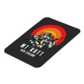 Mt Hutt Nieuw-Zeeland Magneet (Linkerzijde)