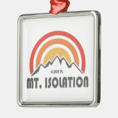 Mt. Isolation New Hampshire Metalen Ornament (Links)