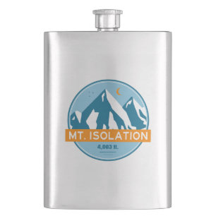 Mt. Isolation New Hampshire Stars Moon Flacon