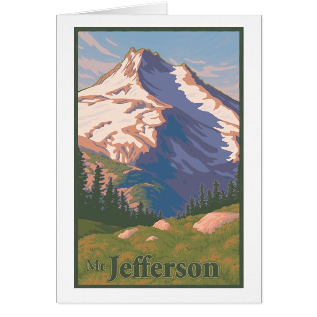  Mt. Jefferson Card (Voorkant)
