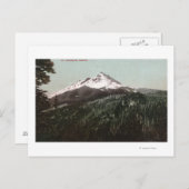 Mt. Jefferson, Uitzicht van het Oregon-gebergte Briefkaart (Voorkant / Achterkant)