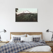 Mt. Jefferson, Uitzicht van het Oregon-gebergte Canvas Afdruk (Insitu (Slaapkamer))