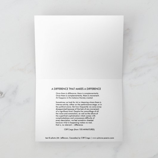 MT. JEFFERSON: Verschil Kaart (Binnen)