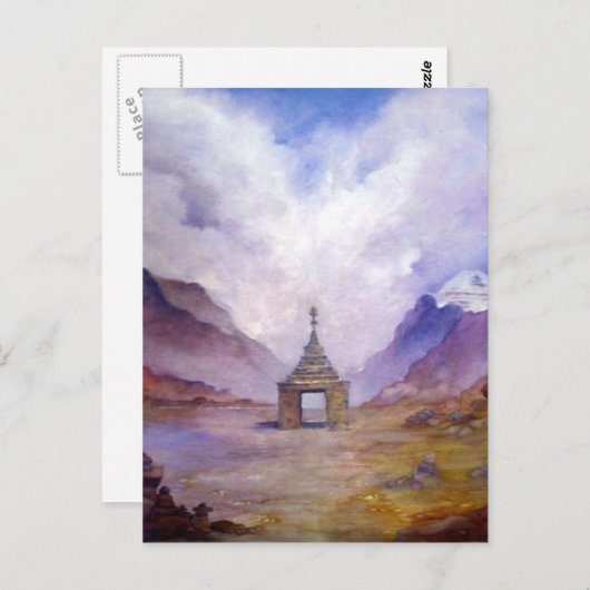 Mt Kailash Briefkaarten (Voorkant / Achterkant)