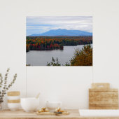 Mt. Katahdin in Herfst Poster (Keuken)