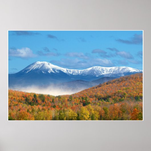 Mt Katahdin Photo Scenery Poster (Voorkant)