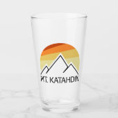 Mt. Katahdin Retro Glas (Voorkant)