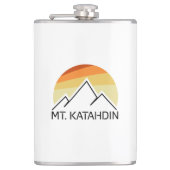 Mt. Katahdin Retro Heupfles (Voorkant)