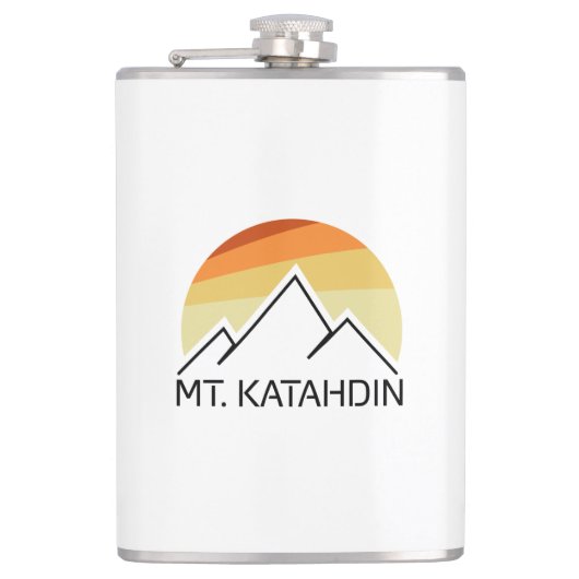Mt. Katahdin Retro Heupfles (Voorkant)