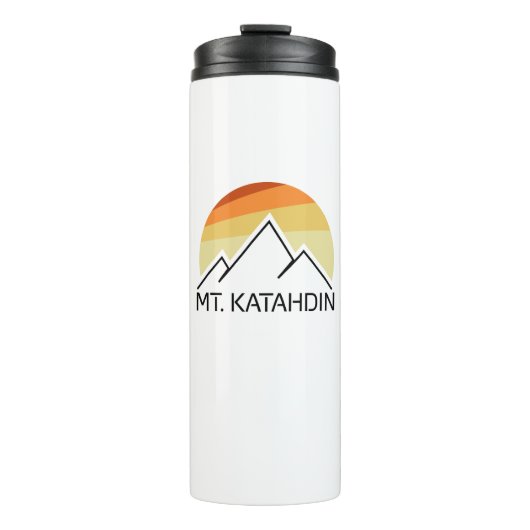 Mt. Katahdin Retro Thermosbeker (Voorkant)