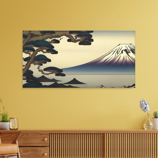 Mt Kilimanjaro Canvas Afdruk (Insitu (Woonkamer))