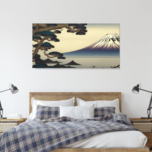 Mt Kilimanjaro Canvas Afdruk (Insitu (Slaapkamer))