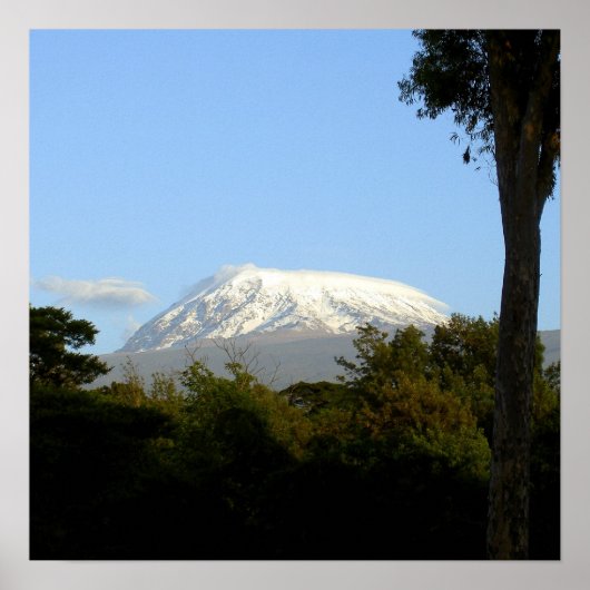 MT. Kilimanjaro Poster (Voorkant)