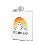 Mt. Kilimanjaro Retro Heupfles (Links)