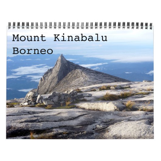 Mt Kinabalu 2026 Kalender (Hoes)