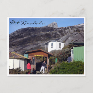 mt kinabalu checkpoint briefkaart