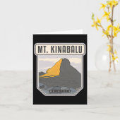 Mt. Kinabalu – Maleisië  Kaart (Gele Bloem)