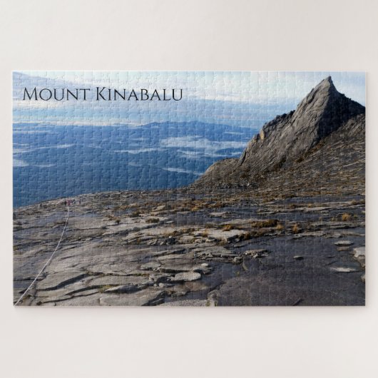 mt kinabalu touw legpuzzel (Horizontaal)