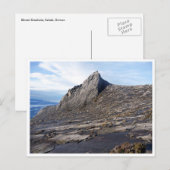 mt kinabalu wonder briefkaart (Voorkant / Achterkant)