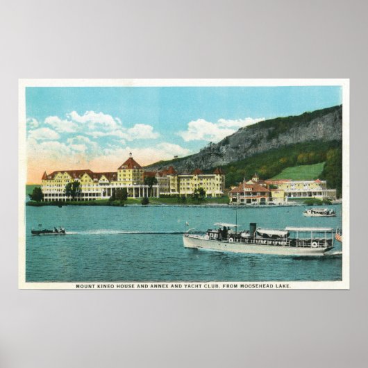 Mt Kineo House, Annex, Yacht Club Poster (Voorkant)