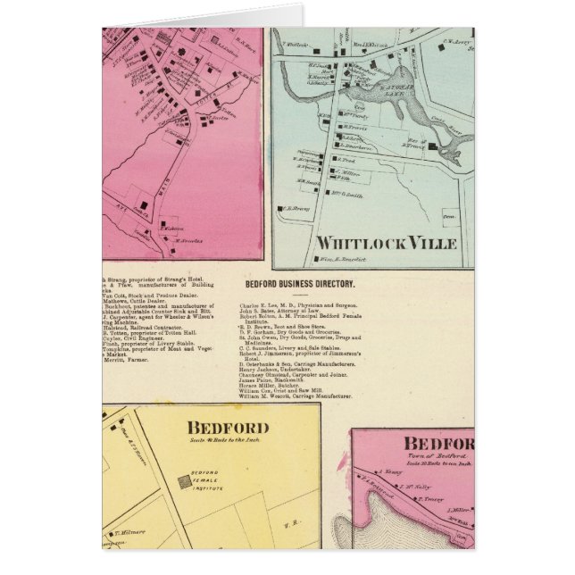 Mt Kisco, Katonah, Whitlock Ville, Bedford (Voorkant)