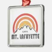 Mt. Lafayette New Hampshire Metalen Ornament (Links)