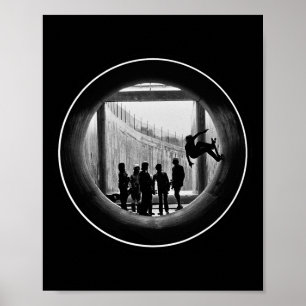 Mt. Ldy Pipeline Skateboarden  Poster