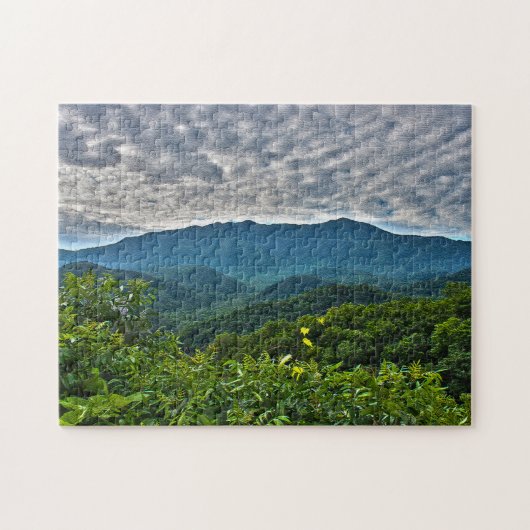 Mt. LeConte, foto van grote moky Mountains Legpuzzel (Horizontaal)