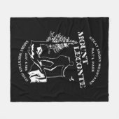 Mt Leconte Great Smoky Mountains Fleece Deken (Voorkant (Horizontaal))