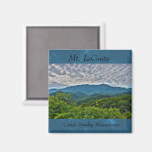 Mt. LeConte, Great Smoky Mountains Photo Magnet (Voorkant / Achterkant)