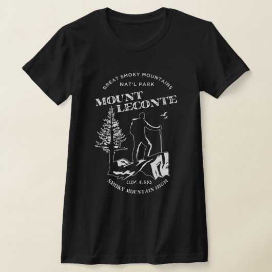 Mt Leconte   Great Smoky Mountains T-shirt (Laagn)