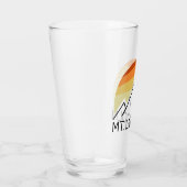 Mt. Lincoln New Hampshire Retro Glas (Rechts)