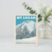 Mt. Logan, Canada Briefkaart (Staand voorkant)