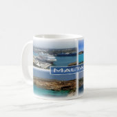 MT Malta - Valletta - Koffiemok (Voorkant links)