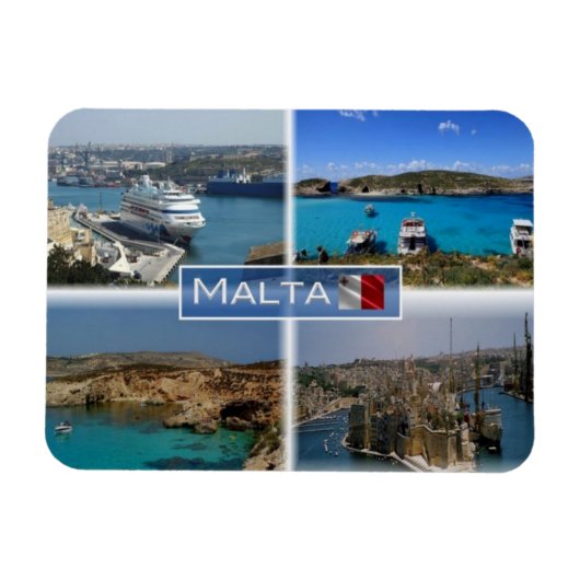MT Malta - Valletta - Magneet (Horizontaal)