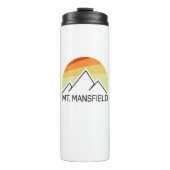 Mt. Mansfield Retro Thermosbeker (Voorkant)