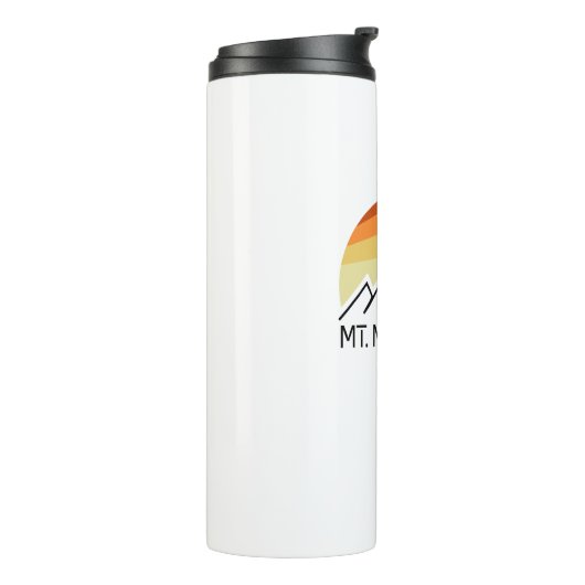 Mt. Mansfield Retro Thermosbeker (Gedraaid links)