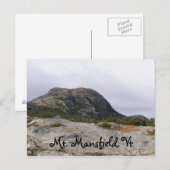 Mt. Mansfield, Vt Briefkaart (Voorkant / Achterkant)