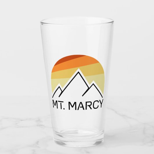 Mt. Marcy Retro Glas (Voorkant)