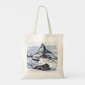 Mt. Matterhorn, Zwitserland: Iconische bestemminge Tote Bag (Achterkant)