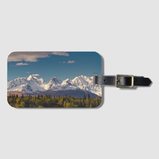 Mt. McKinley | Alaska Bagagelabel (Voorkant (horizontaal))