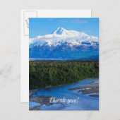 Mt. McKinley Alaska Briefkaart (Voorkant / Achterkant)