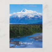 Mt. McKinley Alaska Briefkaart (Voorkant)